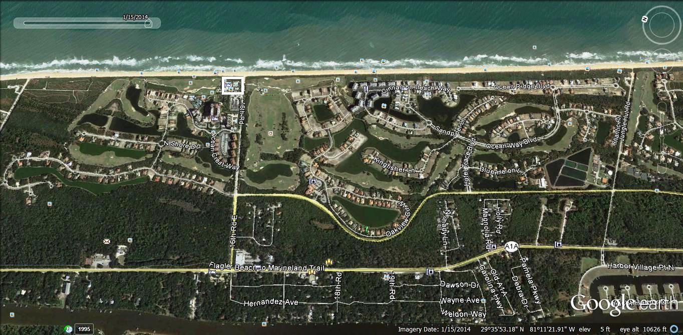 Hammock Beach and Ocean Hammock - site of proposed new lodge